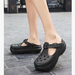 Stylish Black Women's Mules